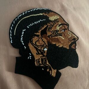 Hip hop iron on patch